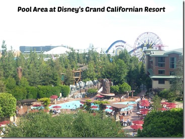 Pool Area at Disney's Grand Californian Resort