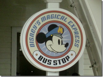 Magical Express Bus Stop