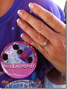 Engaged at Disney World