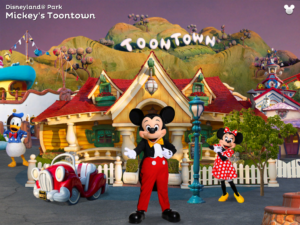 Toontown in the Disneyland Explorer App