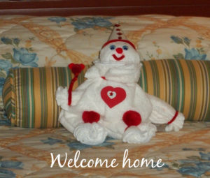 Welcome Home Clowny at the Grand Floridian