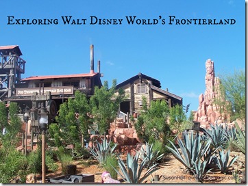 The imagineering and imagination behind the story and details of Frontierland