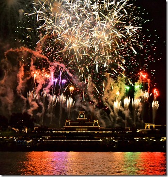 fireworks on cruise