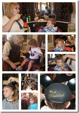 harmony barber shop collage