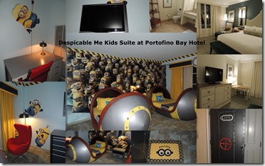 Despicable Me Kids Suite at Portofino Bay Hotel