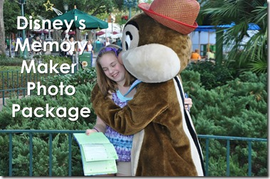 Making Memories with Disney's Memory Maker Photo Package