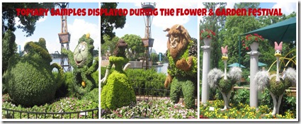 topiary samples collage