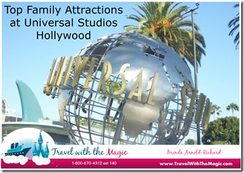 Top Family Attractions at Universal Hollywood