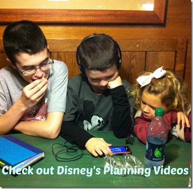 Check out Disney's Planning Videos