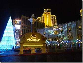 Venetian Holiday Light Show