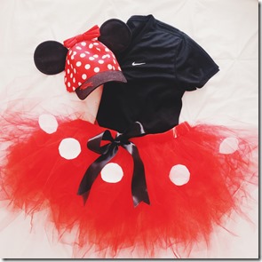 Minnie Mouse Running Costume