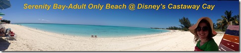Serenity Bay-Adult only beach at Castaway