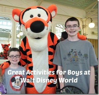 Activities for Boys at Walt Disney World