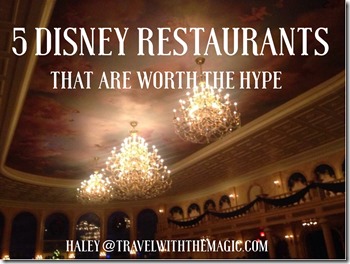 5 Disney Restaurants Worth the Hype