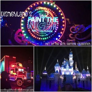 Paint the Night Parade and dinner package