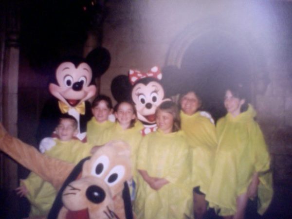 Family Members on Large Disney Vacation