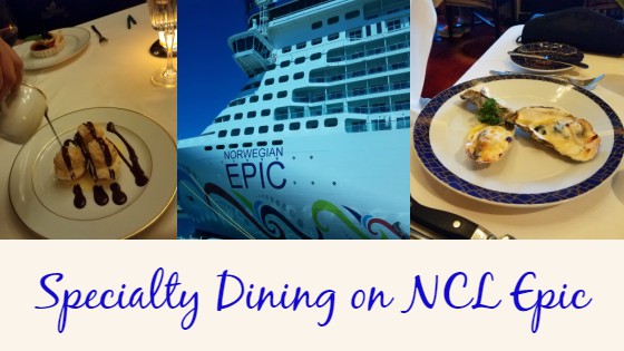 Specialty Dining on NCL Epic title