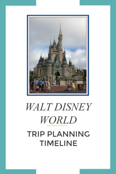 A Timeline for Your Walt Disney World Vacation