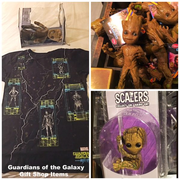 Guardians of the Galaxy Gift Shop Items Pic