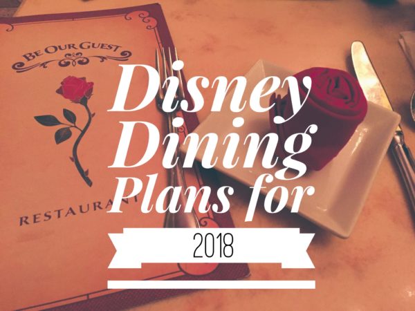 Disney Dining 2018 Main