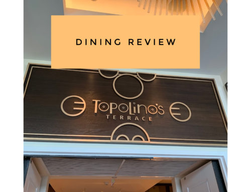 Topolino’s Terrace Character Dining Breakfast – A Review