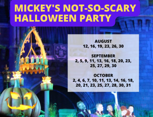 Mickey’s Not-So-Scary Halloween Party Details!