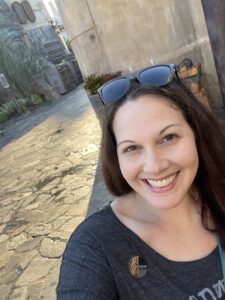 Travel advisor Angela Edwards visiting Walt Disney World